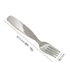 Talheres de Aço Inoxidável 304 para Crianças, Colher e Garfo Fofos para Bebês e Crianças Pequenas Comer e Beber, Colher e Garfo de Sobremesa, Atacado de Fabricante