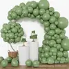 El Juego de Globos Macaron de Color Puro Más Vendido de Amazon Decoración para Bodas Fiestas de Cumpleaños Combinación de Globos