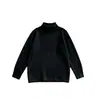 Ropa interior térmica de cuello medio para niños para otoño e invierno, top de otoño de una sola pieza para niños, camiseta interior para bebés y niños mayores