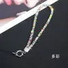 Correa de Muñeca de Comercio Exterior de Moda Lanyard Corto para Teléfono con Diamantes Completos Accesorio Antiperdida para Llave Identificación Pulsera de Muñeca de Lujo con Diamantes