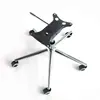 Accesorios de silla de cinco estrellas electrochapados: silla giratoria, silla de computadora, base de silla ejecutiva, armazón, chasis, charola, pistón de gas y ruedas