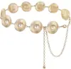 Cadena de Cintura de Metal Transfronteriza Europea y Americana para Mujer Decoración de Cadena de Monedas Retro Accesorio para Cintura de Vestido Cadena Corporal de Moda Estilo Tendencia