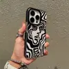Funda Artística Abstracta de Rostro Humano Más Vendida en Europa y América para Apple 16/17Promax Funda Suave de TPU Transparente Resistente a Rayones y al Desgaste