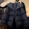 Roupa infantil meninos meninas inverno jaqueta acolchoada de algodão 2026 novo estilo crianças pequenas e médias jaqueta acolchoada de algodão casaco de algodão espessado inverno jaqueta da moda