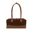 Bolsos de Ante Transfronterizos, Bolsos Tote de Gran Capacidad, Bolsos de Hombro de Moda para Mujer para el Trabajo, Bolsos Baguette de Gama Alta para el Brazo