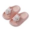 Ropa Exterior de Verano Nuevas Pantuflas para Niños Zapatos para Niños Chanclas de Dibujos Animados Tridimensionales Sandalias Antideslizantes para Niños de Suela Blanda para Hombre