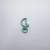Llavero con Cierre de Langosta de Luna Colorido, Forma Especial, Hebilla de Resorte, Hebilla para Perro, Colgante Hecho a Mano DIY, Accesorios de Joyería, Versión Coreana