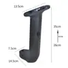 Silla de Oficina Silla de Computadora Accesorios Silla Grande Silla Gamer Superficie del Reposabrazos Cojín del Reposabrazos Reposabrazos de Elevación de Nylon