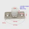 Posicionador de porta de correr dobrável com polia roda guia inferior de porta de madeira rolamento de nylon roda guia limitadora rodas de suspensão acessórios