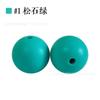 Contas Redondas de Silicone de 9mm Joias de Contas Europeias e Americanas Coloridas Grau Alimentício DIY Acessórios para Colar Pulseira Contas Soltas Redondas Atacado