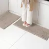 Tapetes de Chão Absorventes de Chenille para Casa, Tapetes de Cozinha, Capachos de Porta de Banheiro, Tapetes Antiderrapantes para Banheiro, Carpete Resistente a Manchas para Banheiro