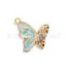 Transfronterizo Nuevo Acero Inoxidable Goteo de Aceite Mariposa Vintage DIY Collar Pulsera Joyería Accesorios Colgante Patrón Animal