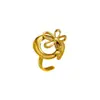 Moda Transfronteriza Europea y Americana Anillo de Acero Inoxidable con Forma Especial para Mujer Retro Popular Geométrico Ajustable Anillo de Acero de Titanio Lote