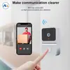Timbre inteligente de venta caliente bajo consumo de energía timbre visual inalámbrico monitoreo por teléfono móvil timbre wifi traje ding dong Z30T23