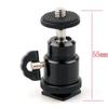 Cabeça de Bola de Metal Tripé para Câmera Micro-SLR Adaptador de Suporte para Selfie Pan/Tilt Esférico Universal Metal Pequeno Pan/Tilt