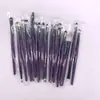 Set de Pinceles de Maquillaje Pincel para Sombra de Ojos Pincel para Polvo Suelto Pincel para Cejas Pincel para Base de Maquillaje Set de Pinceles para Rubor Set Completo de Herramientas Cerdas Suaves Súper Suaves