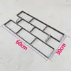 Molde para Estampar Piso de Cemento de Pasillo Antiguo Construcción de Pavimento Antideslizante de Concreto Material de Acero Plaza de Jardín Patio