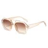Nuevas gafas de sol personalizadas de doble haz europeas y americanas para mujer, estilo Ins, con montura grande, estilo retro transfronterizo para hombre.