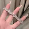 Pulsera de Zirconita Rosa y Perla Swarovski, Pulsera Wrap-Around Ajustable y Elegante, Exquisita y Versátil, Joyería de Lujo al por Mayor