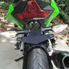 Adecuado para Kawasaki Ninja 250/400 Z400 18-25 Portamatrículas Modificado Portamatrículas de Cola Corta