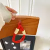 Estilo Ins Color Claro Todo Fósforo Colgante para Funda de Teléfono Móvil Cuerda Corta para Mano Colgante de Correa Tejida Duradera Cadena para Bolso de Llaves Universal