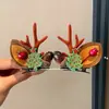 Clipes de Cabelo de Galho de Alce Japonês e Coreano Mais Vendidos para Meninas Adereços de Cabeça de Natal Festa Cosplay Decorações Clipe de Cabelo de Atmosfera Acessórios de Cabelo