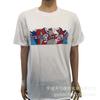 Fio 100% poliéster 160g gola redonda camiseta promocional atividades personalizadas impressão camiseta publicitária fábrica de vestuário processamento