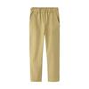 Pantalones Largos Caqui para Niños y Niñas 2026, Pantalones Gruesos con Forro de Felpa para Niños, Pantalones Casuales Azul Marino para Niños de Primaria
