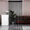 Cortina de Hilo con Cuentas Cortina Larga de Hilo con Cuentas Cadena de Hilo Cortina de Cuentas Decoración de Entrada Cortina de Hilo para Sala de Estar Cortina Divisoria