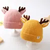Gorro de Invierno para Bebé Lindo Súper Lindo para Hombres y Mujeres Lana de Ciervo Tejido Cálido para Bebé Invierno Engrosado para Bebé