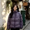 2026 Inverno Novo Gola Alta Solta Estilo Casal Tamanho Grande Jaqueta de Algodão Feminina Espessada Aquecimento Jaqueta Acolchoada Moda Casaco de Algodão