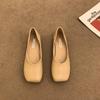 Sapatos Rasos Quadrados Estilo Mori para Noite Femininos, Sapatos Slip-On Retrô Macios para o Dia a Dia 2026, Adequados para Mulheres Grávidas e Idosas