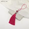 Pingente de Nó Chinês com Borla de 8cm e Padrão de Nuvem Tradicional, Marcador de Página, Acessório para Sachê, Cloisonné, Compra em Atacado com Preço Excelente