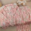 2025 Novo Conjunto de Pijama Doce Nuvem de Algodão Fino Manteigoso para Primavera e Outono, Manga Longa Calça Longa