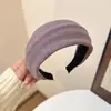 La corona alta hace que la cara se vea más pequeña diadema de ala ancha para mujer estilo coreano pinza para el pelo accesorio para el pelo 2026 nuevo estilo diadema de lazo accesorio para el pelo