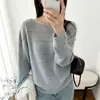 Suéter de punto de cuello redondo y manga larga estilo francés para mujer, modelo nuevo de principios de otoño 26, adelgazante, versátil, holgado, top de suéter de forro polar oso de miel