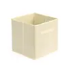 Caja de Almacenamiento de Tela No Tejida Sin Tapa, Caja Plegable Grande para Almacenamiento de Ropa del Hogar, Artículos Varios, Libros, Cesta de Almacenamiento de Tela al por Mayor