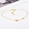 Pulsera de Corazón Chapada en Oro de 14K sobre Plata de Ley 925, Sencilla y Exquisita, Versátil, Nuevo Estilo de Lujo Ligero, Pulsera con Sensación de Alta Gama