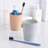 Vaso Bucal Sencillo y Elegante para Parejas, Vaso para Cepillo de Dientes de Color Liso, Vaso Redondo para Cepillo de Dientes, Vaso para Agua, Regalo Promocional
