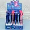 Stitch Lilo y Stitch Bolígrafo de Gel de Presión Azul Recarga Bolígrafo Borrable Papelería para Estudiantes Bolígrafo de Firma Bolígrafo de Agua Premios