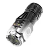 Lanterna Nova Transfronteiriça Luz Forte Super Brilhante Mini Lanterna Monstro de Três Olhos Lanterna Flash à Prova d'Água Luz com Clipe de Chapéu