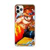 Funda para Teléfono Móvil One Piece iPhone 14/13 Promax Antihuellas Dactilares Portátil Anime Funda Protectora