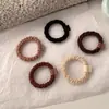 Bonita y moderna diadema de felpa con forma de bola para el pelo, ideal para el intestino delgado, con banda de goma sencilla para mujer, con cuerda elástica resistente y duradera.