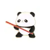 Broche Emblema Desenho Animado Série Panda