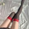 Ropa interior sexual medias transparentes sexys medias de color contrastante medias de tentación sexual calcetines de comercio exterior una generación de cabello