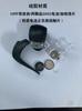 Luz de rana para bicicleta, luz de advertencia brillante con flash para ciclismo nocturno, luz trasera intermitente para patineta, bicicleta de equilibrio, bicicleta de montaña para niños