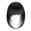 Peluca con flequillo para mujer, extensión de cabello invisible, sin costuras, parche de flequillo, pieza de extensión de cabello, fábrica en stock, venta al por mayor