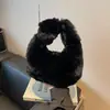Bolso de Mano de Felpa Elegante de Nicho Transfronterizo para Mujer Otoño 2026 de Alto Valor Versátil para el Día a Día