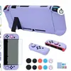 Funda Dura Protectora con Acabado Mate Tipo Piel para Switch Transfronterizo Rosa Funda Amigable con la Piel para Switch Funda con Spray de Aceite para Oled Funda Mate de Aceite