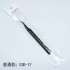 Pinça para Cílios Postiços Manual DIY Clip de Ponta Fina Manual de Manicure para Cílios Pinça para Cílios Postiços Antiestática ESD-15